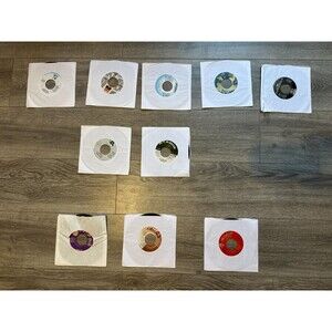 LOT of 10 Jamaican Reggae Dancehall Vinyl Records 45rpm 7 Inch New MINT Unplayed